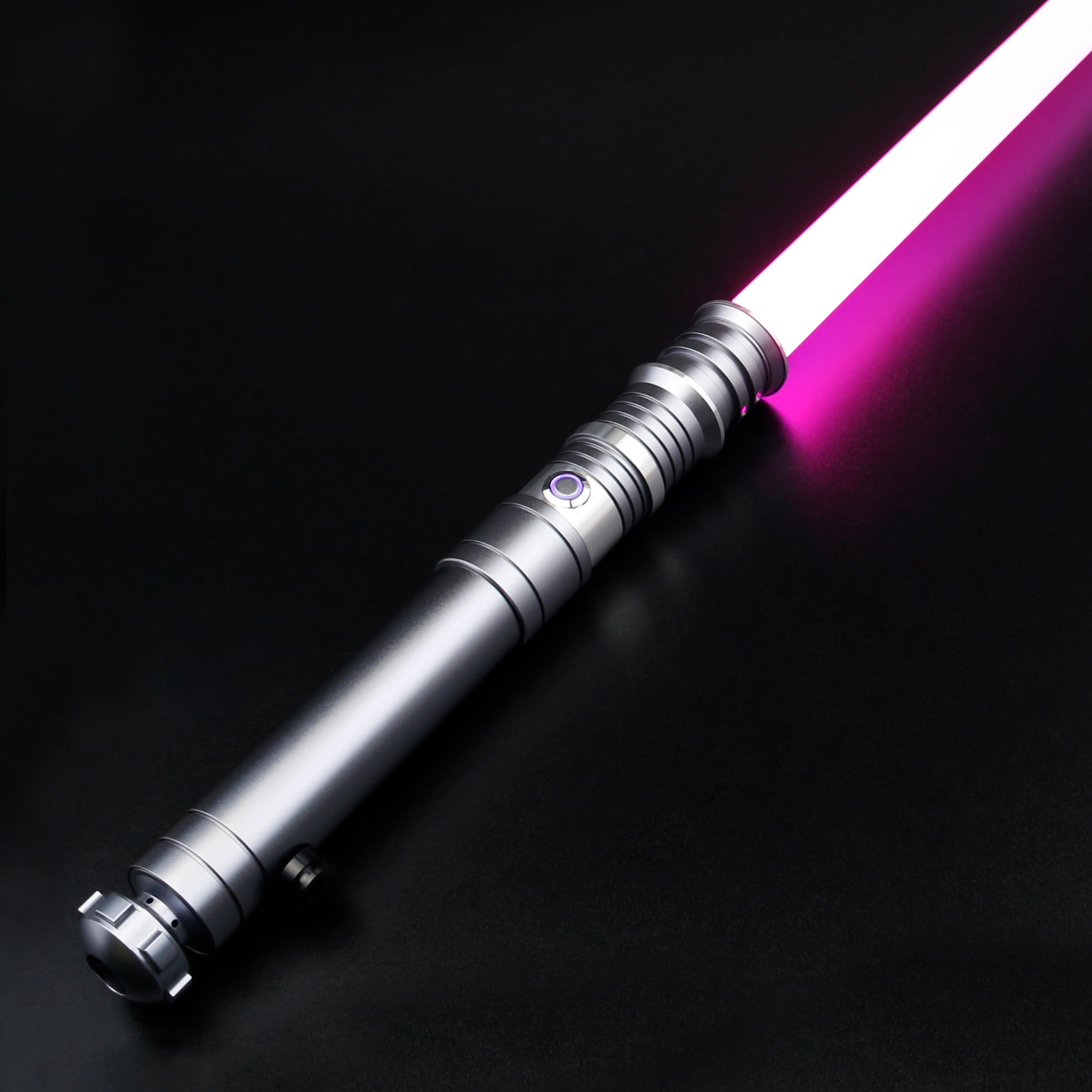 TXQSABER Lightsaber Neo Pixel Heavy Dueling RGB Juguetes Laser Saber Metal Hilt Smooth Swing Combat Cosplay Luminous Kids Toys