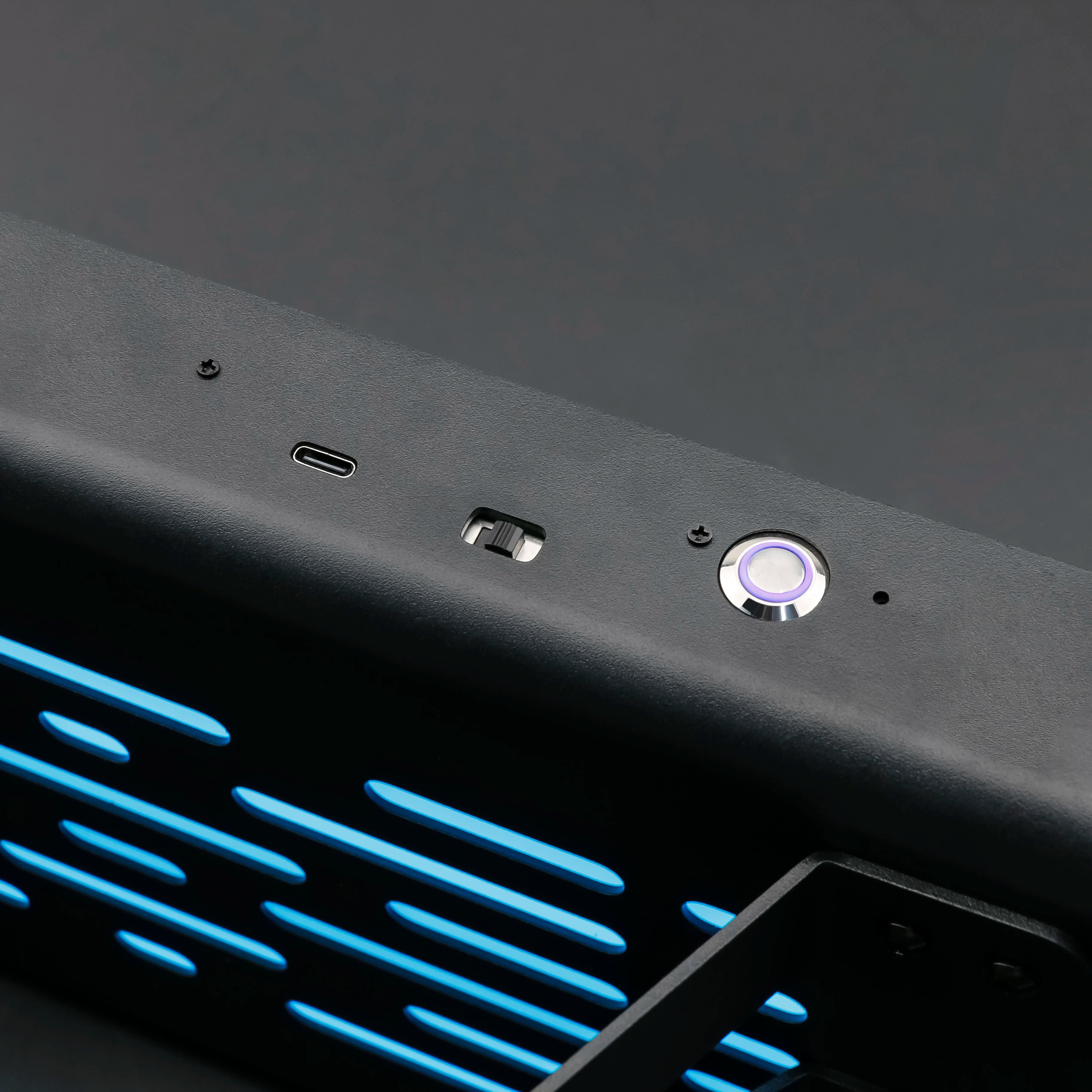 Lightsaber Metal Display Stand Metal Laser Sword Rack Hilt Shelf 3 Handle Positions Bottom Glowing Rechargeable Durable