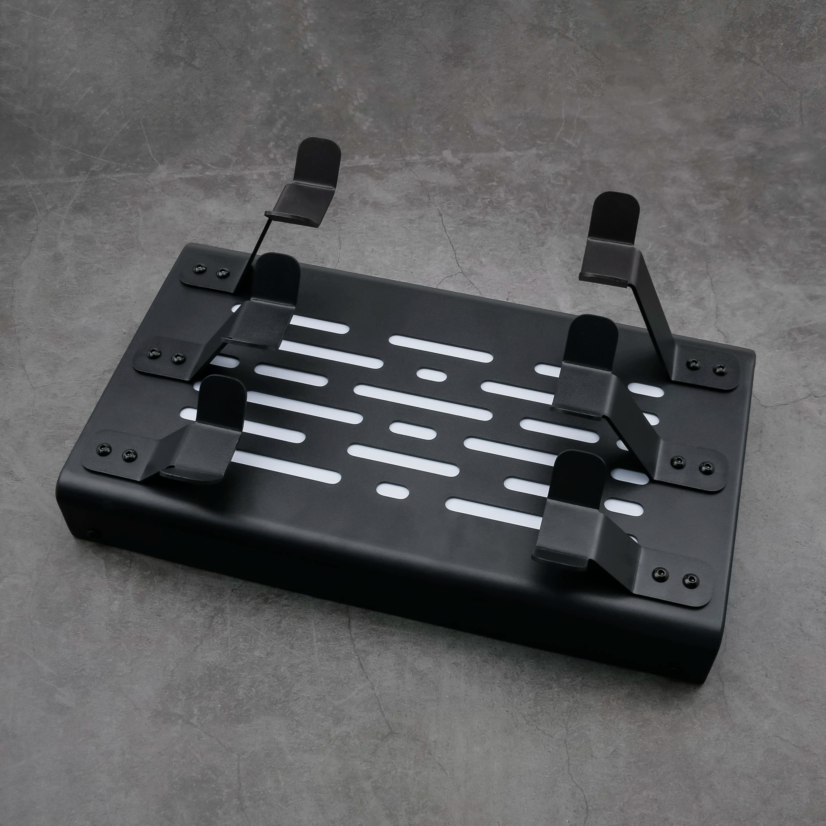 Lightsaber Metal Display Stand Metal Laser Sword Rack Hilt Shelf 3 Handle Positions Bottom Glowing Rechargeable Durable