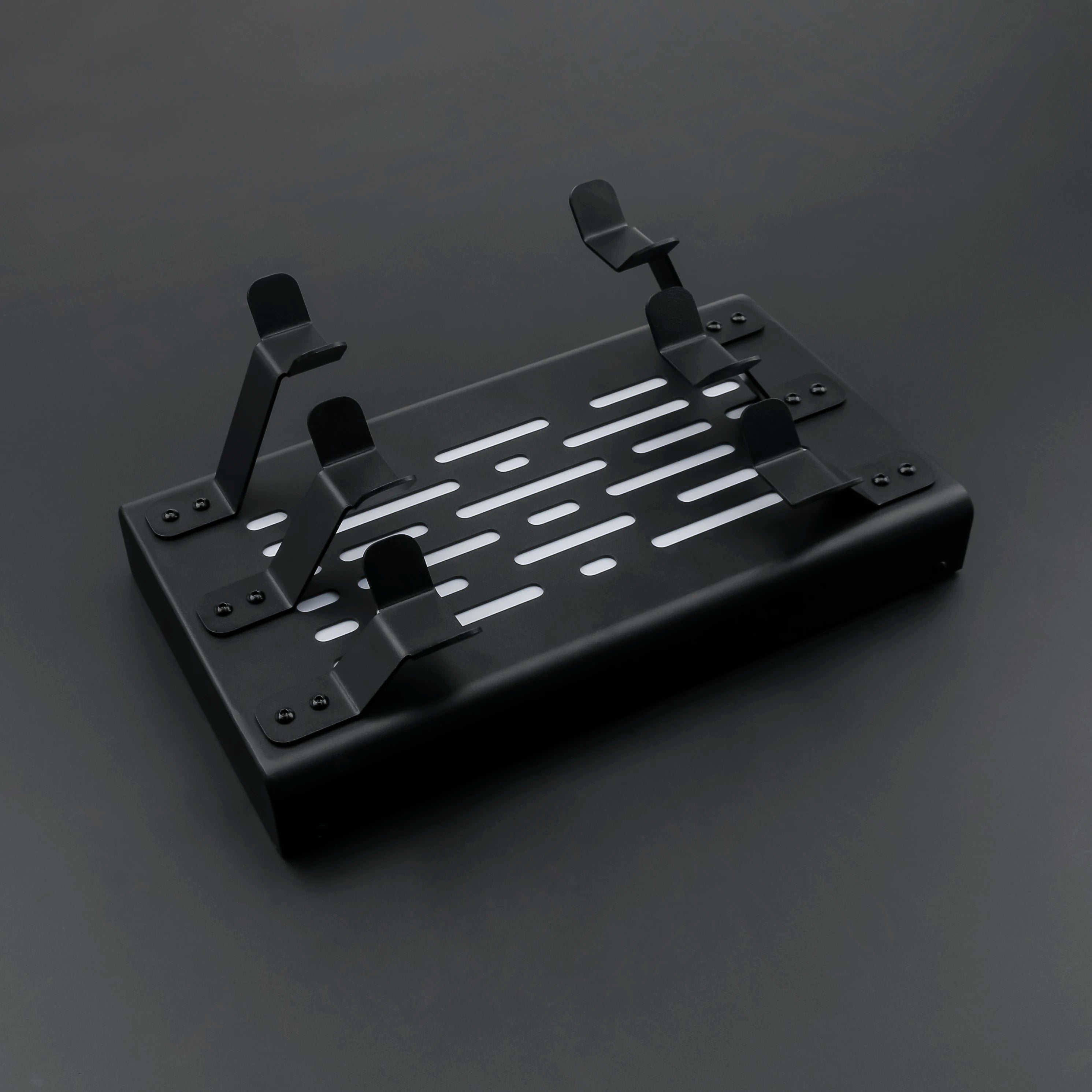 Lightsaber Metal Display Stand Metal Laser Sword Rack Hilt Shelf 3 Handle Positions Bottom Glowing Rechargeable Durable