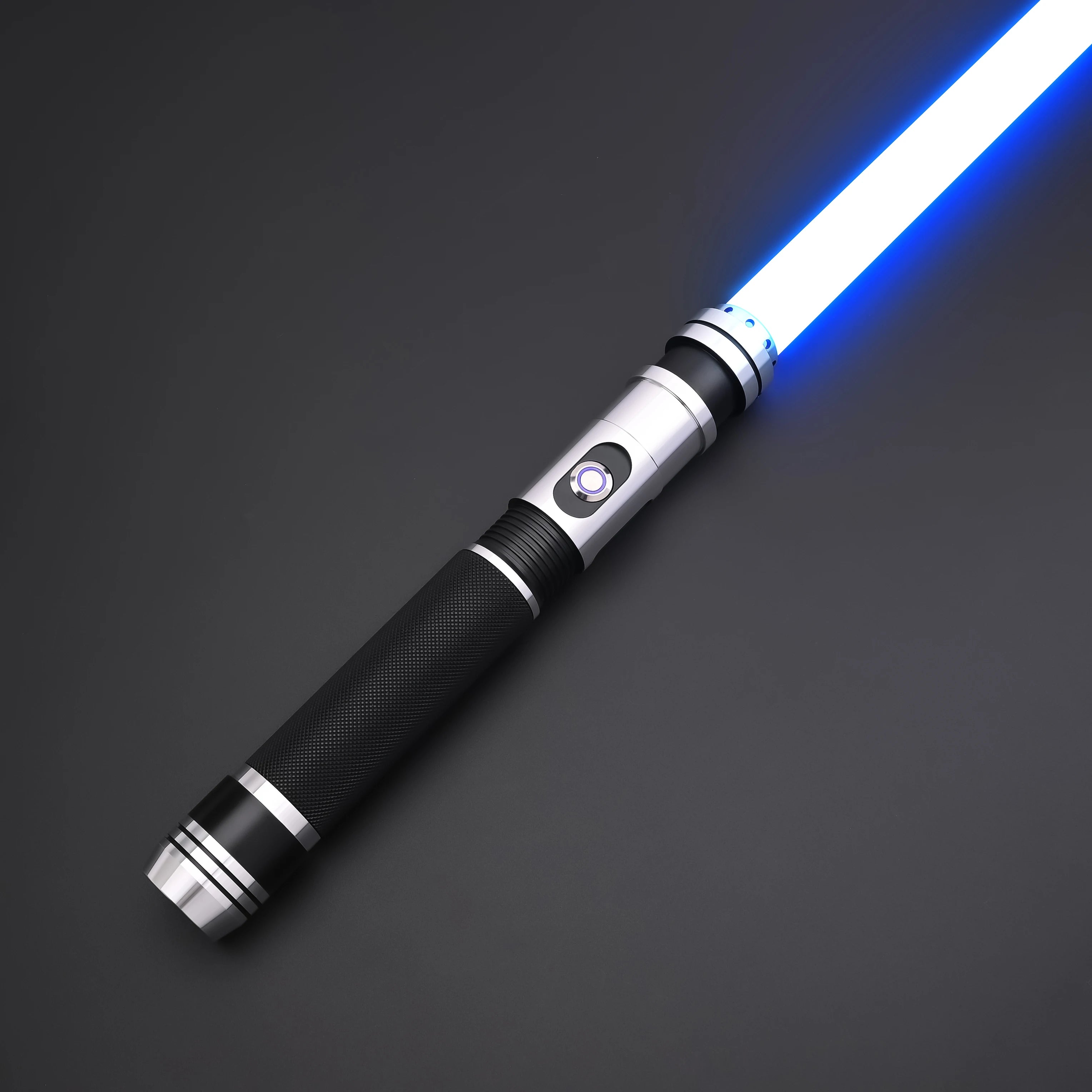 TXQSABER Lightsaber Neo Pixel Heavy Dueling RGB Juguetes Laser Saber Metal Hilt Smooth Swing Combat Cosplay Luminous Kids Toys