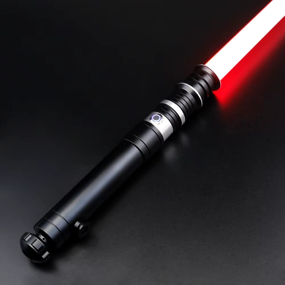 TXQSABER Lightsaber Neo Pixel Heavy Dueling RGB Juguetes Laser Saber Metal Hilt Smooth Swing Combat Cosplay Luminous Kids Toys